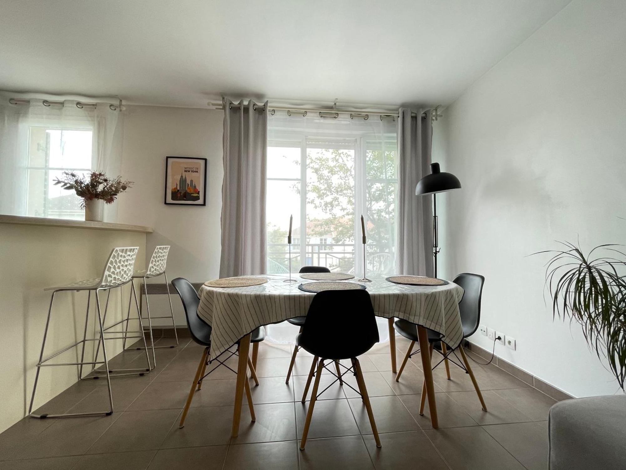 Duplex Moderne 8Per&3Ch&10 Min Disney&Parking Free Magny-le-Hongre Buitenkant foto